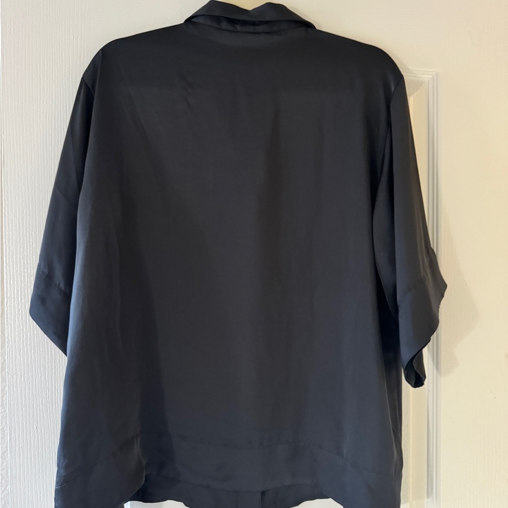 SATIN BLOUSE - Picture 2 of 3